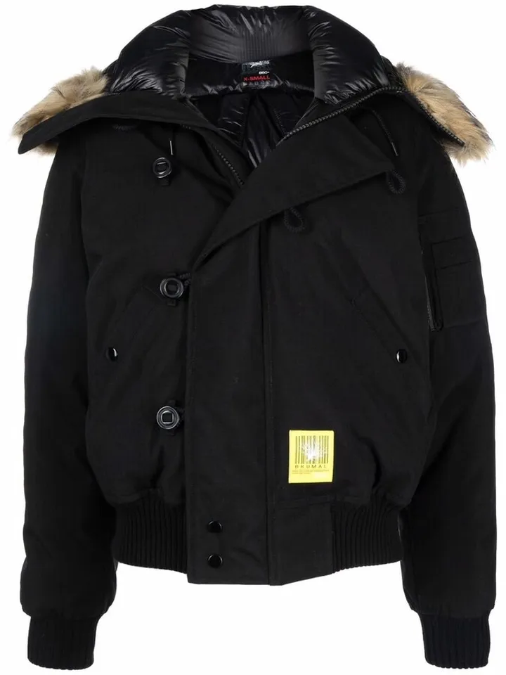Logo Padded Bomber Jacket