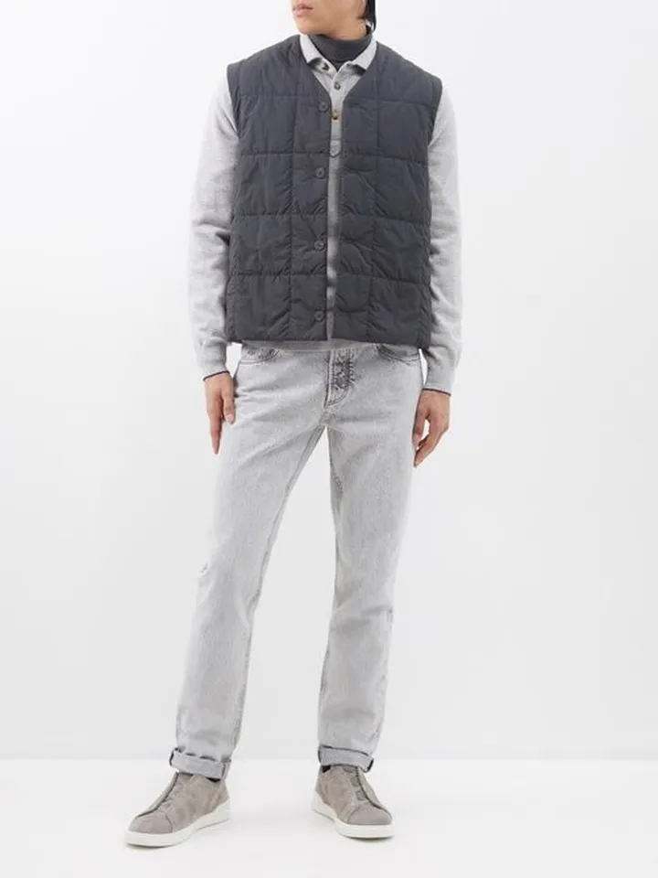 Tapered-leg Jeans