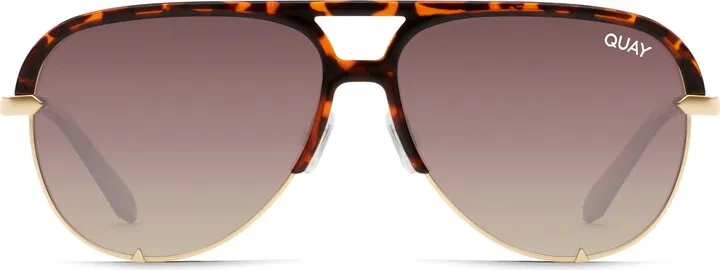 High Key Remixed 56mm Polarized Aviator Sunglasses