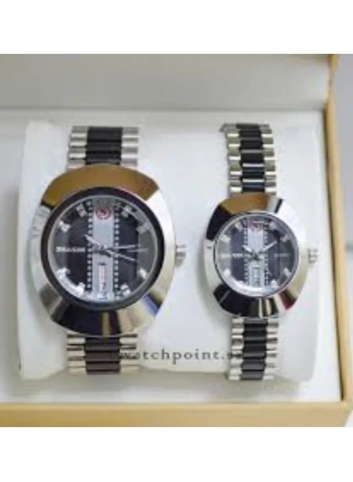 Two Rado watches with analogues and a stainless steel bracelet with day and date
