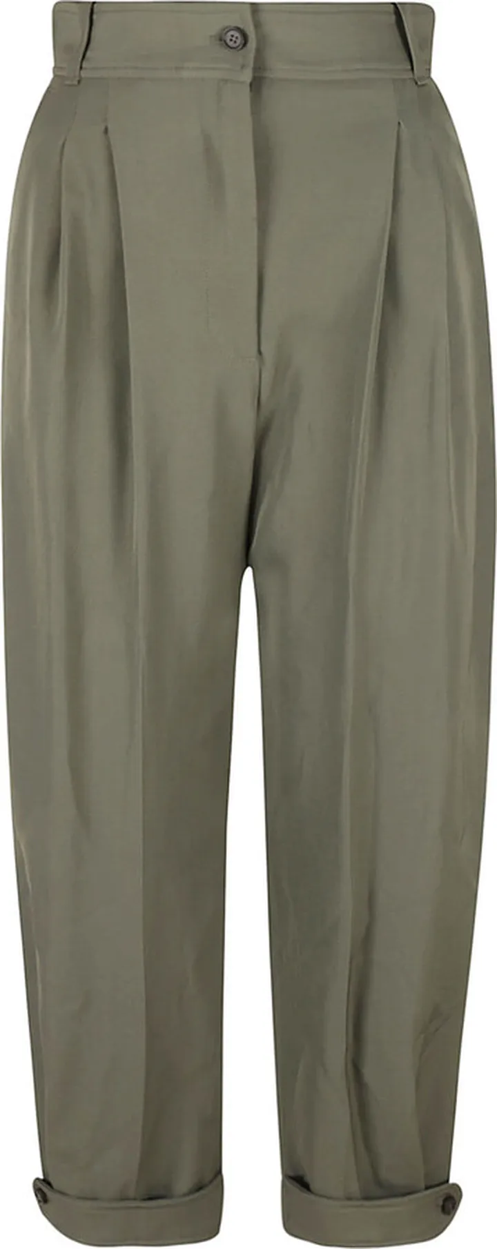 High-waist Wide Straight Leg Trousers