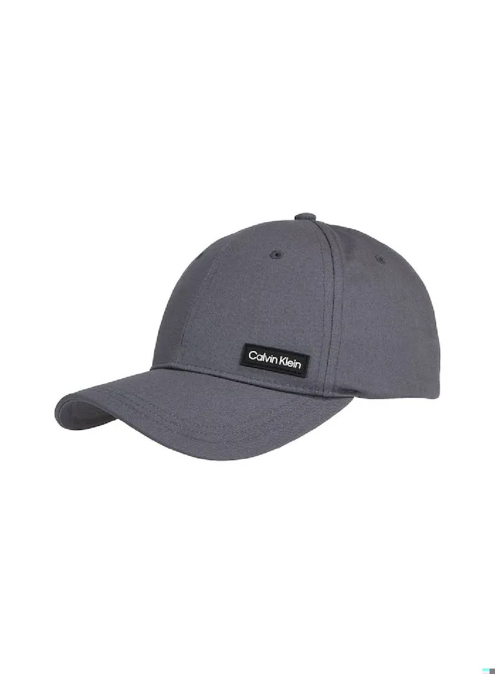 Men's Twill Cap - organic cotton twill, Grey