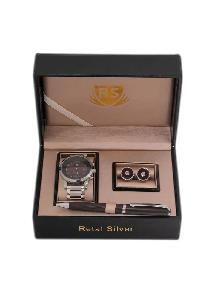 Rs Stainless Steel Quartiz Watch
