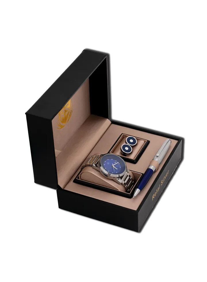 Rs Stainless Steel Quartiz Watch Set