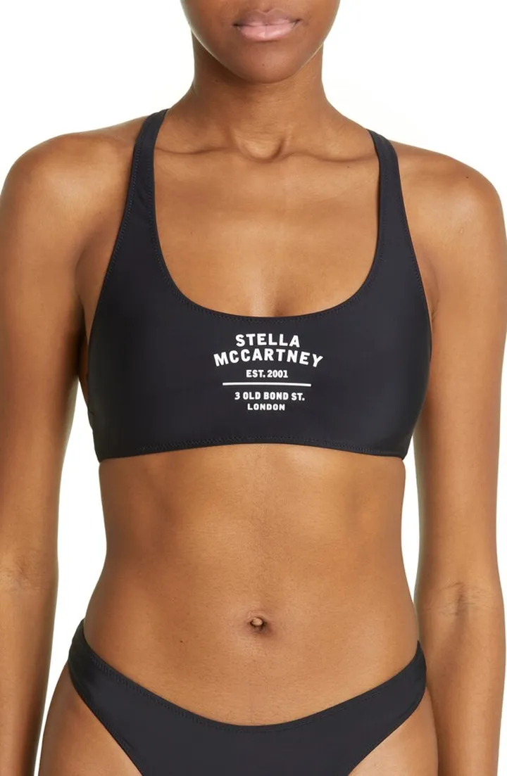 Old Bond Logo Bikini Top