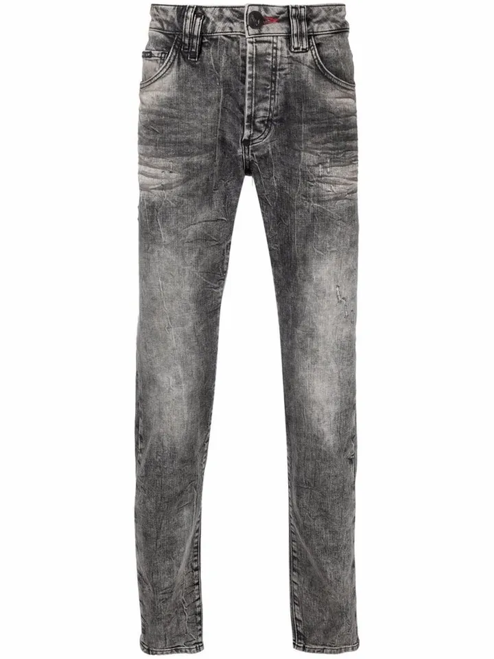 Mid-Rise Skinny Jeans