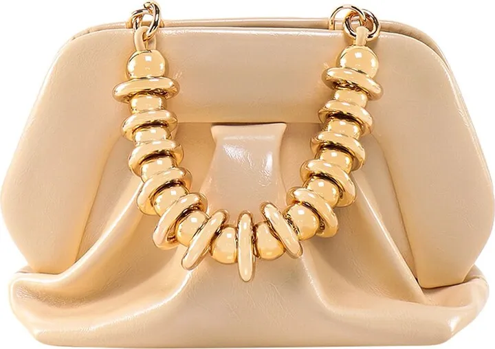 Handbag with shiny effect