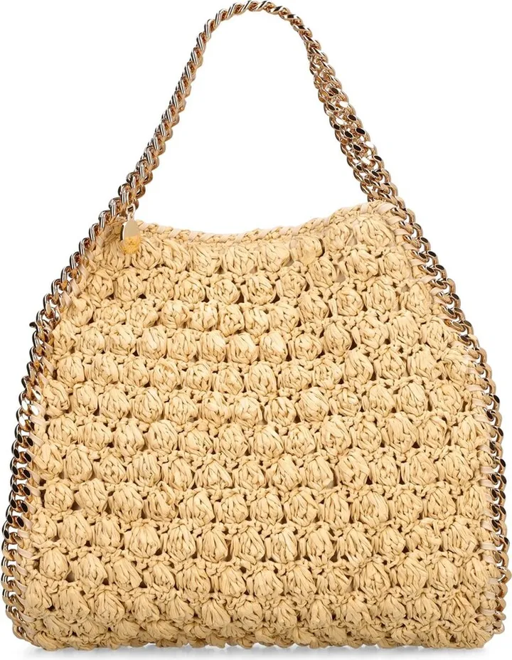 Mini tote popcorn crochet bag