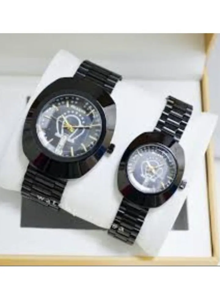 Two Rado watches with analogues and a stainless steel bracelet with day and date