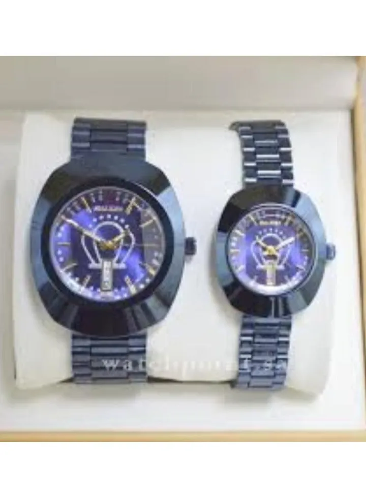 Two Rado watches with analogues and a stainless steel bracelet with day and date