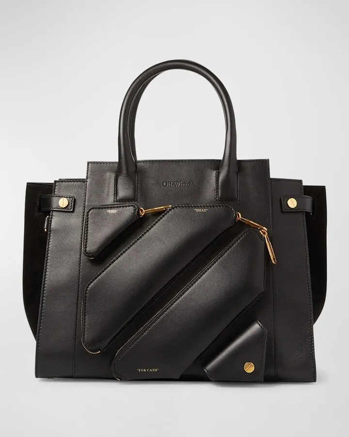 City Large Leather Tote Bag