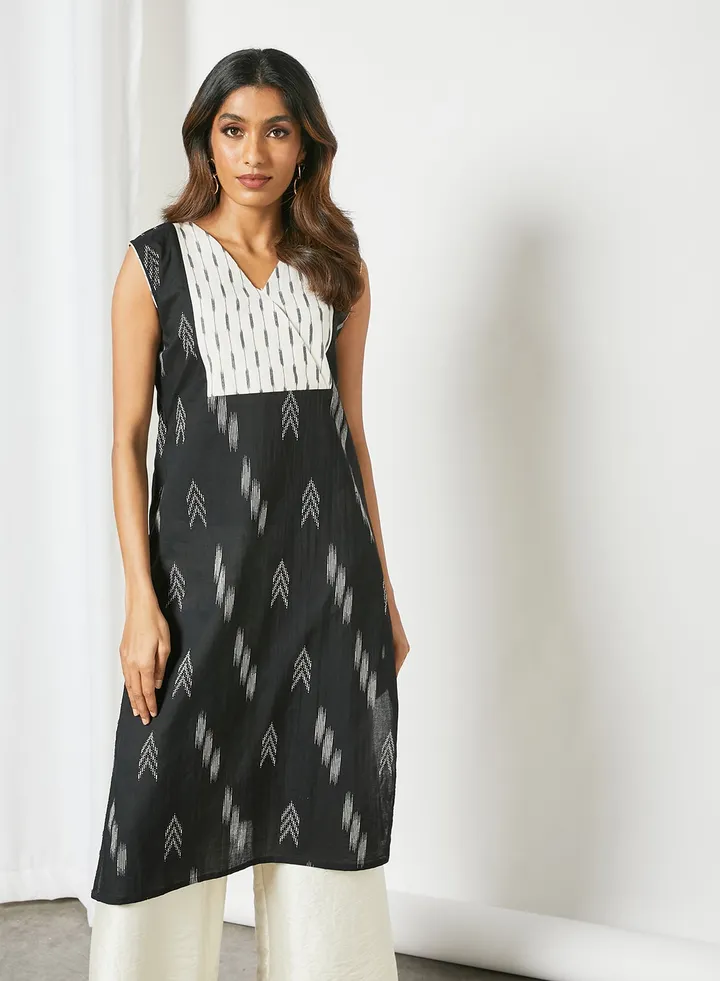 Elegant Printed Kurta Multicolour