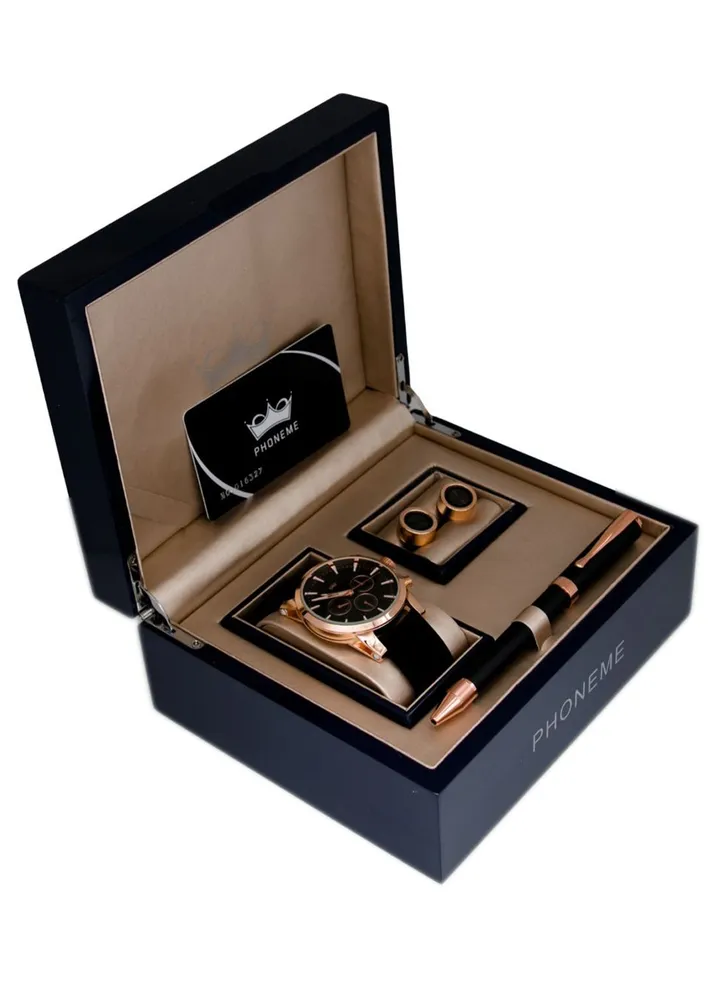 men Analog Quartz Round Alloy Watch 2007586