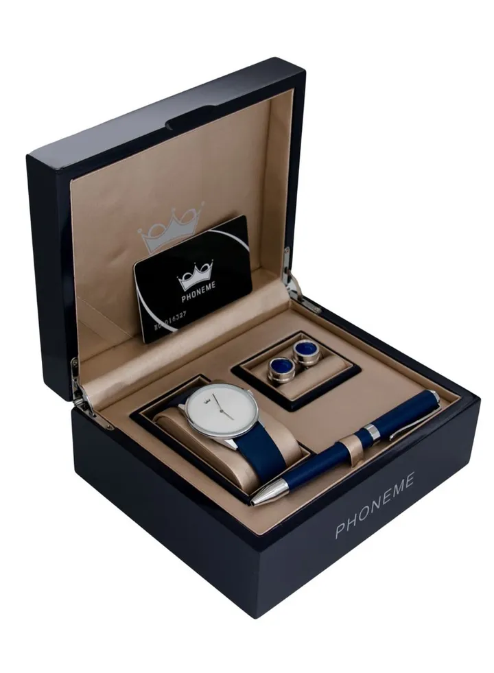 men Analog Quartz Round Alloy Watch 2007556