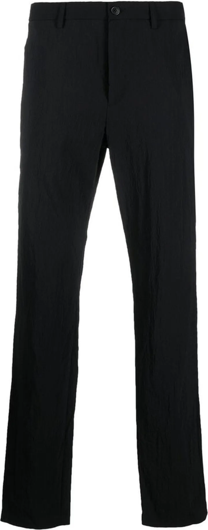 Cotton Straight-Leg Trousers