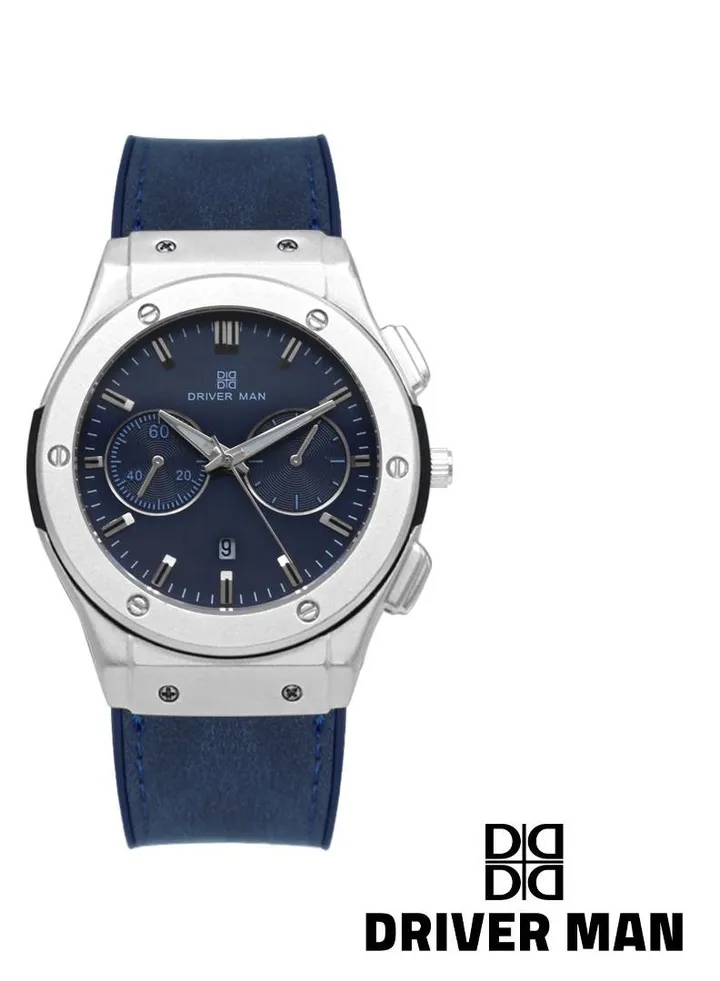 Driver man leather watch