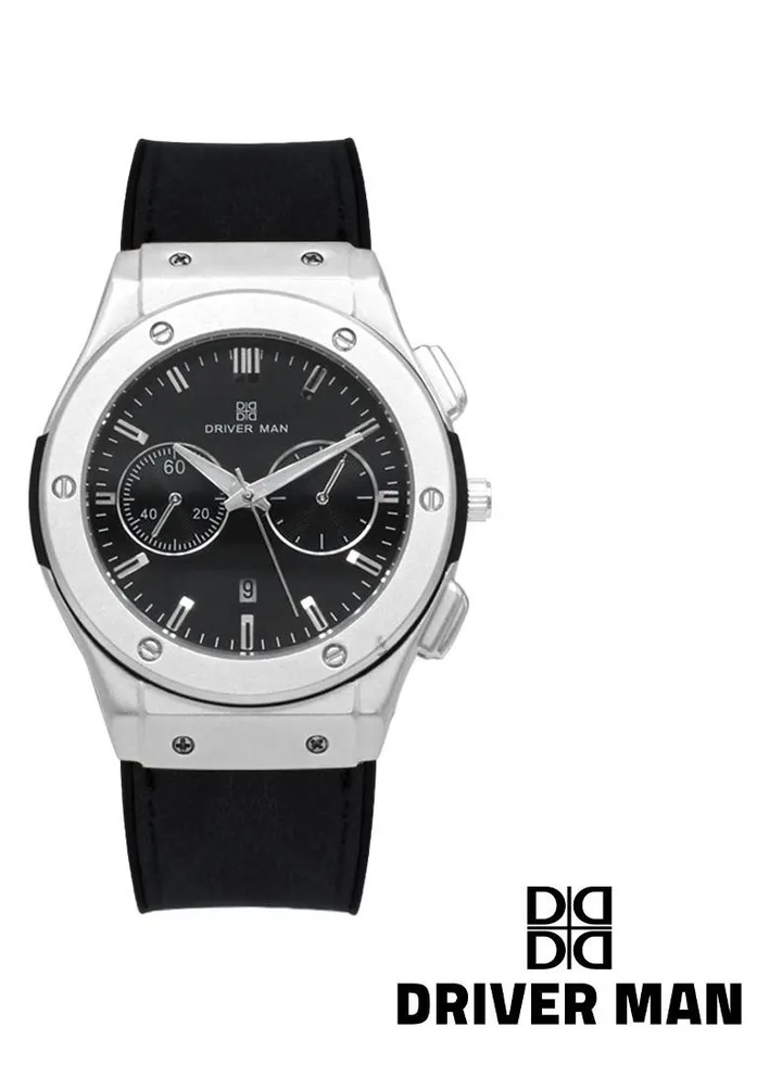 Driver man leather watch
