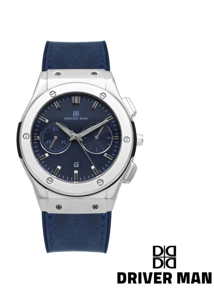 Driver man leather watch