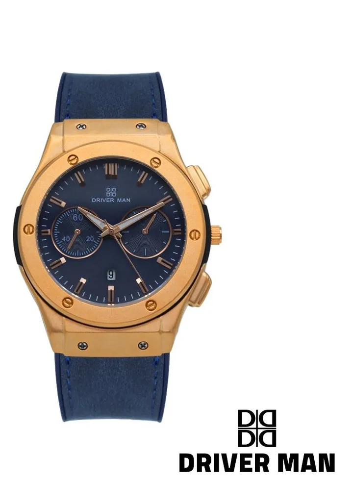 Driver man leather watch