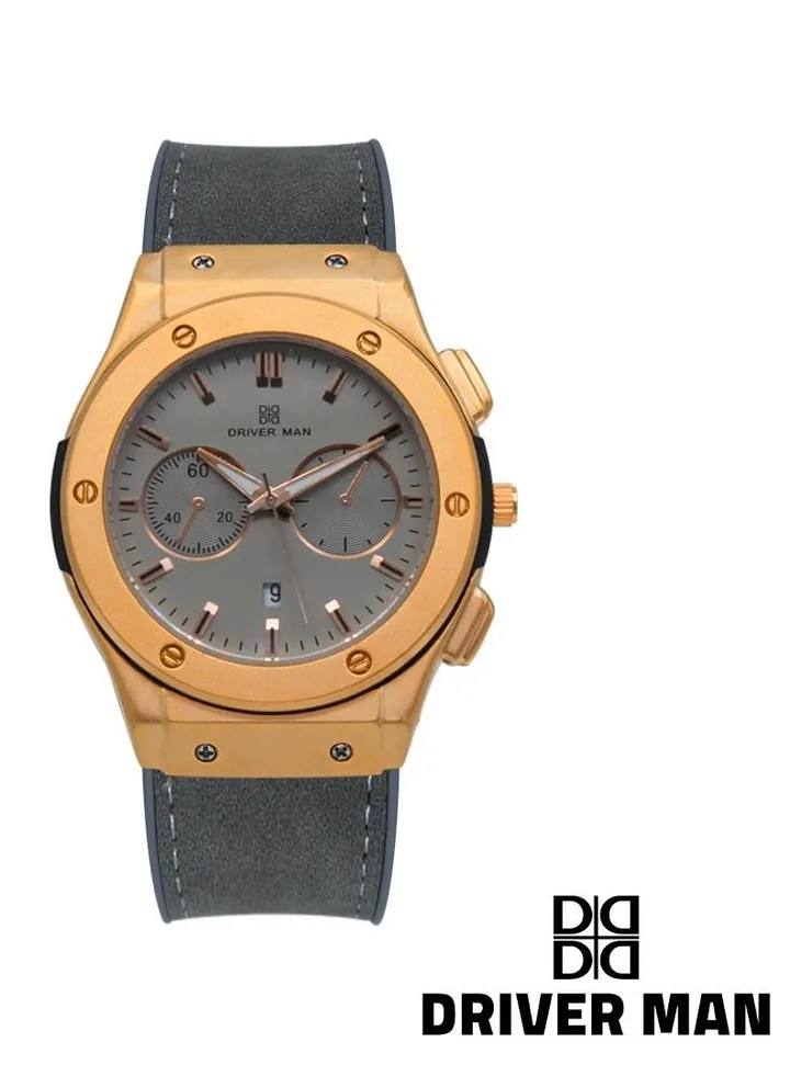 Driver man leather watch