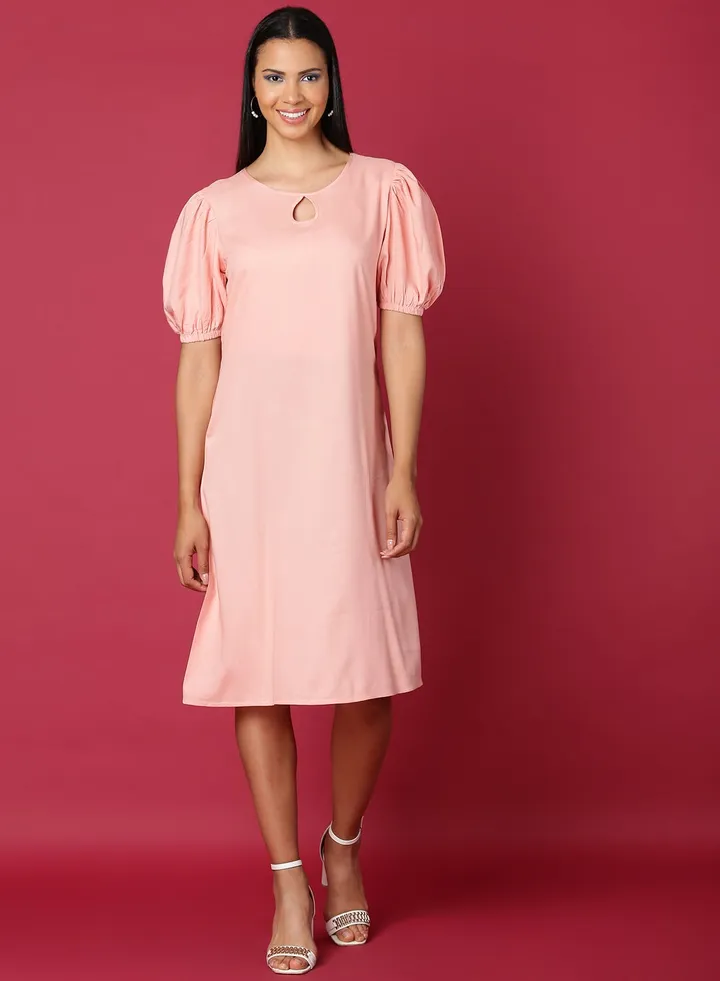 Casual Dress Pink
