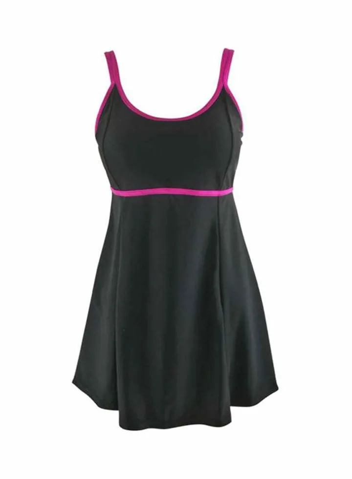 One-Piece Swimwear Black/Pink