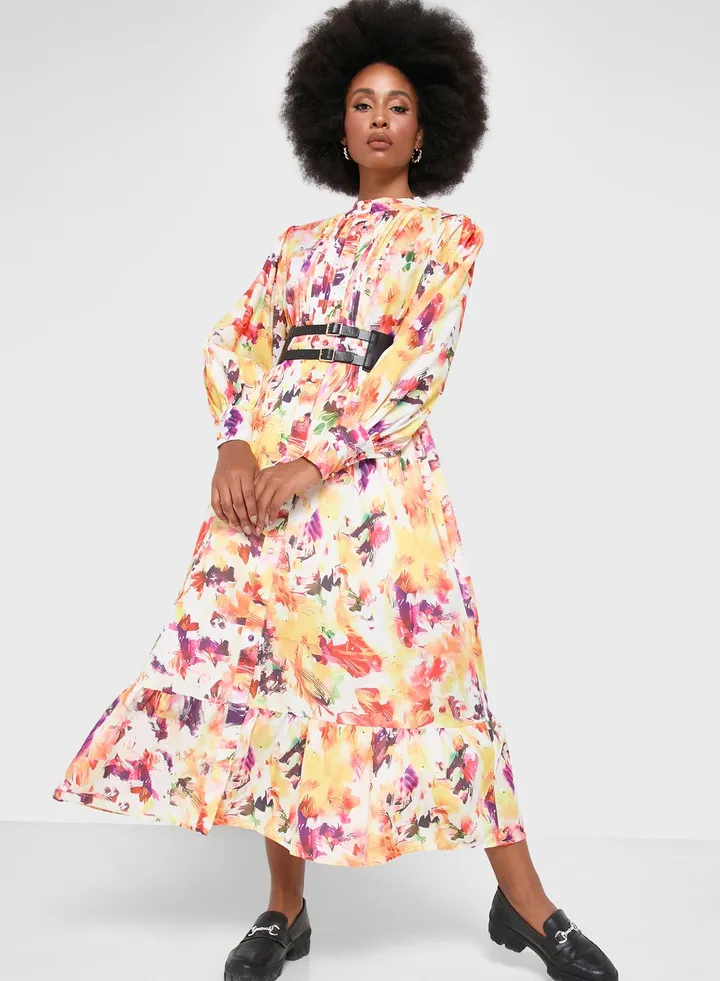 Floral Printed Dress