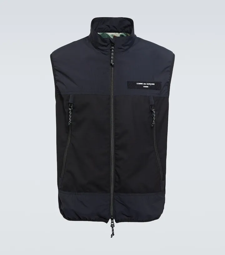 Wool-blend vest
