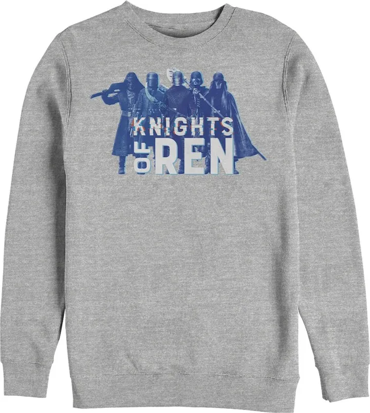 Men's Star Wars: The Rise of Skywalker Ren Army Sweatshirt - Athletic Heather - X Large