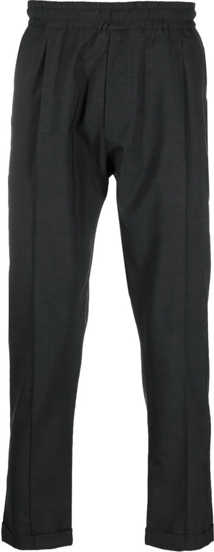 Cropped Tapered Trousers