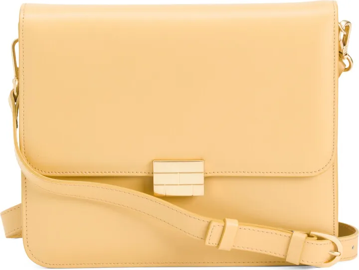 Made In Italy Leather Le Signature Crossbody