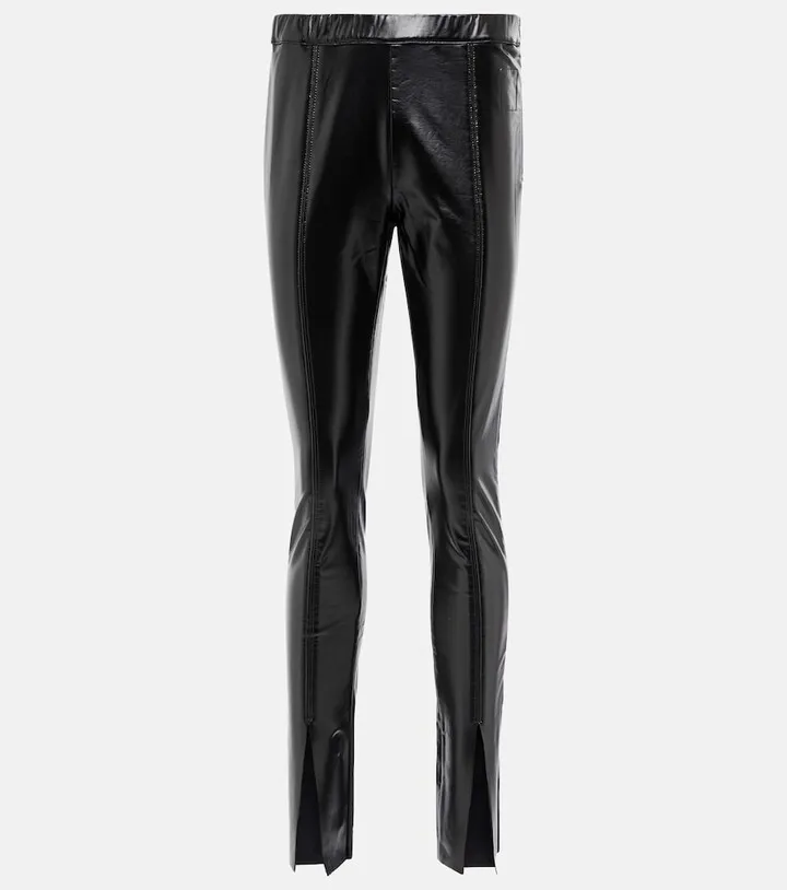 DRKSHDW faux leather pants