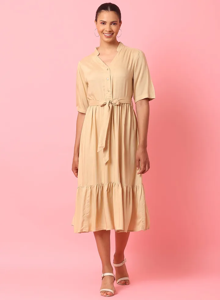 Casual Stylish Dress Buff