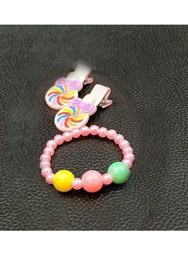 Gwisha Bracelet Set Top 2 Tic Or 2 Clips For Children Two Sets