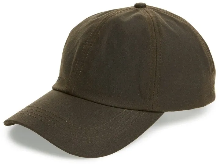 Waxed Cotton Baseball Cap