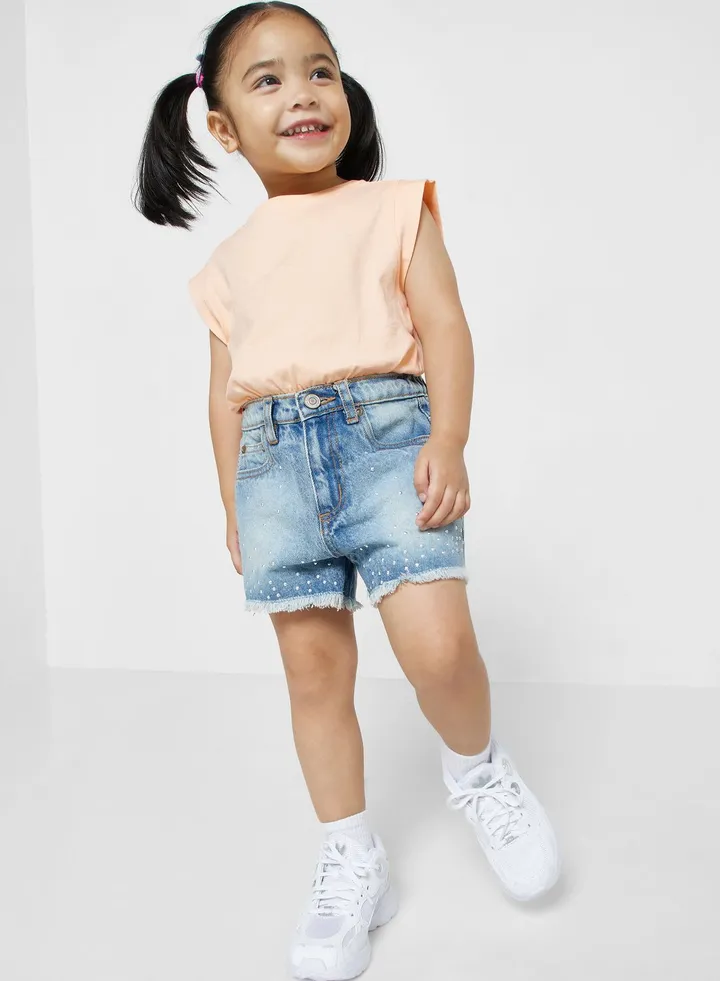Kids Denim Shorts
