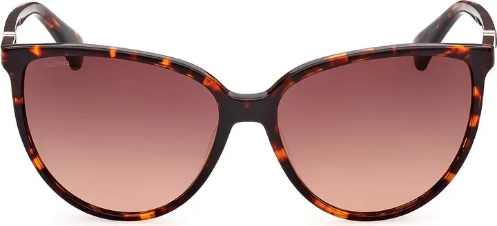 58mm Gradient Butterfly Sunglasses