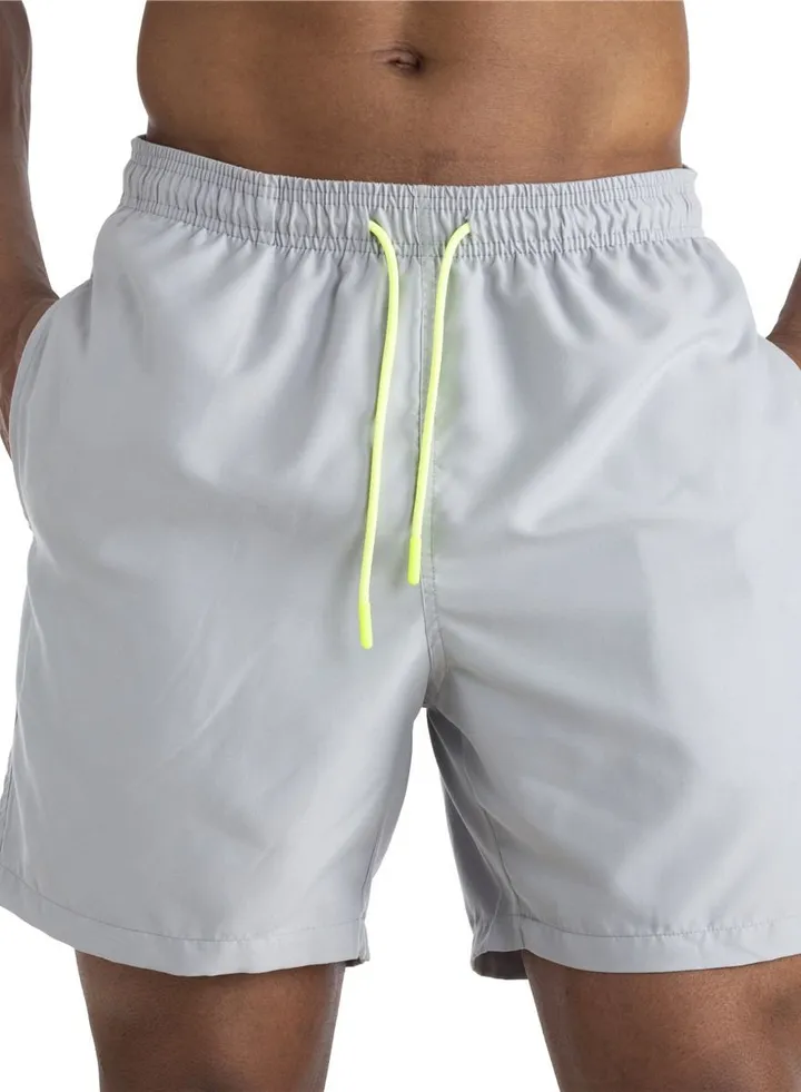 Men's Beach Shorts Summer Shorts Hot Spring Swimming Trunks Quarter Shorts Double-layer Shorts Casual Swimming Shorts
