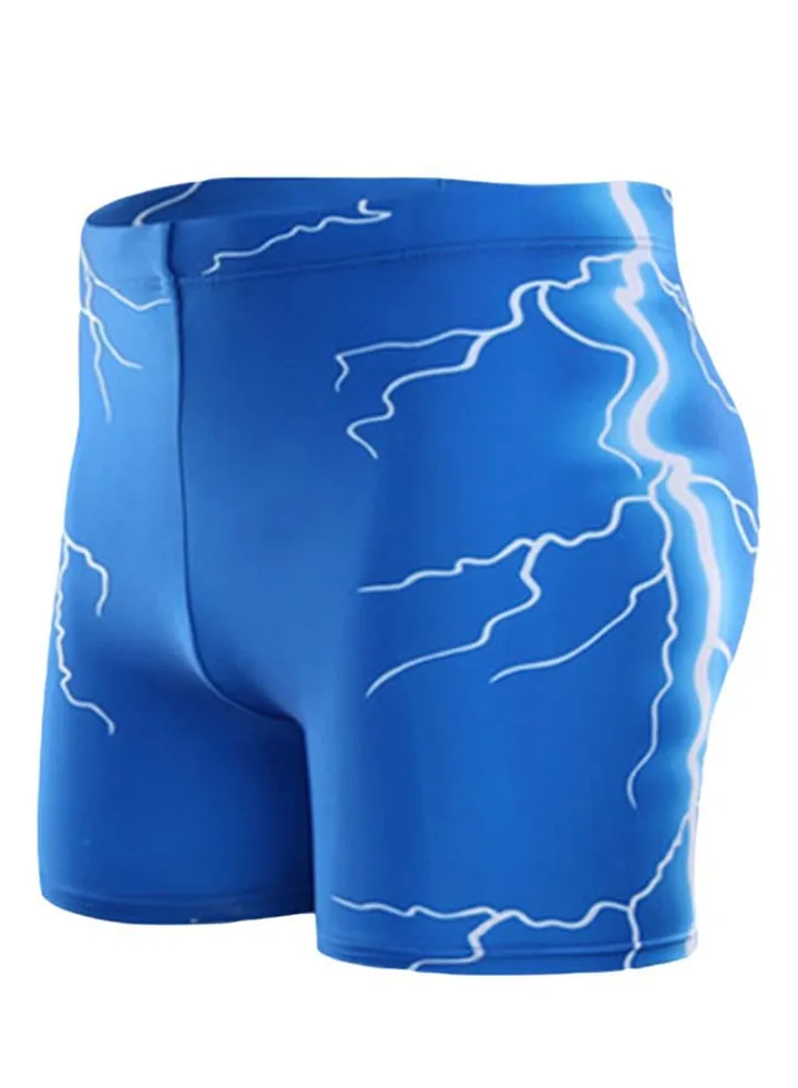 Lightning Breathable Swimwear Blue/White