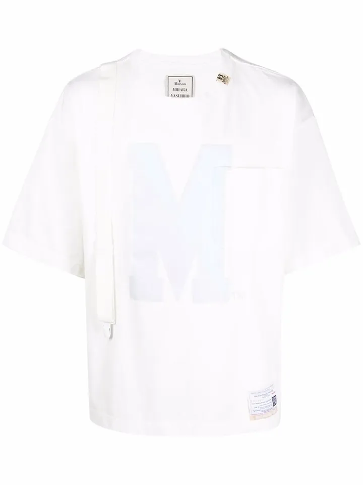 logo-print cotton T-shirt