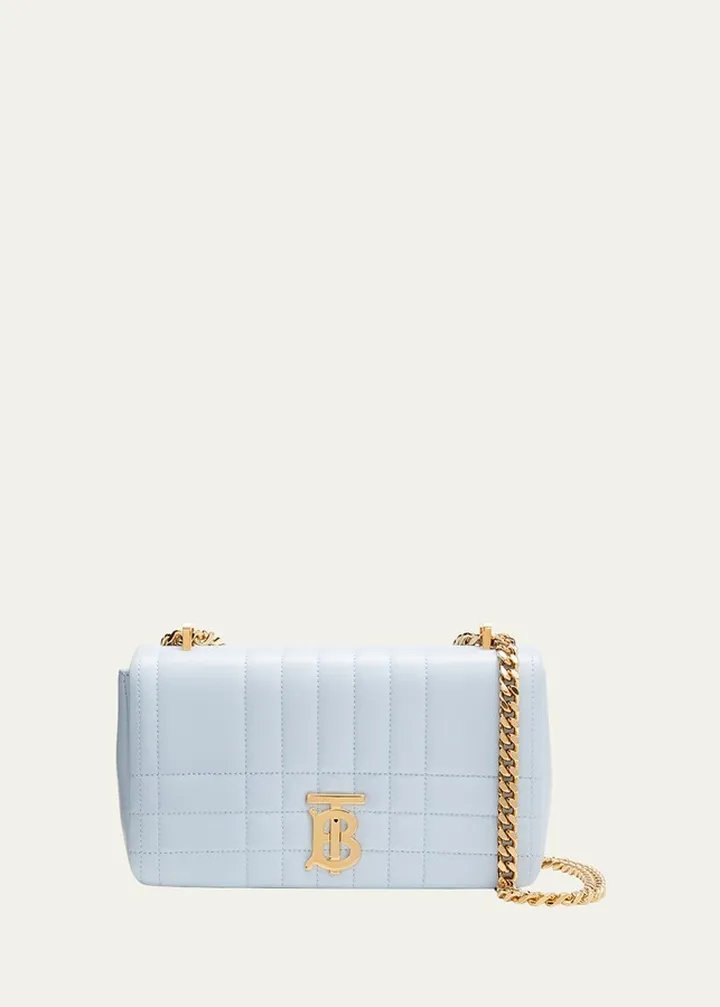 Lola Check Quilted Leather Shoulder Bag