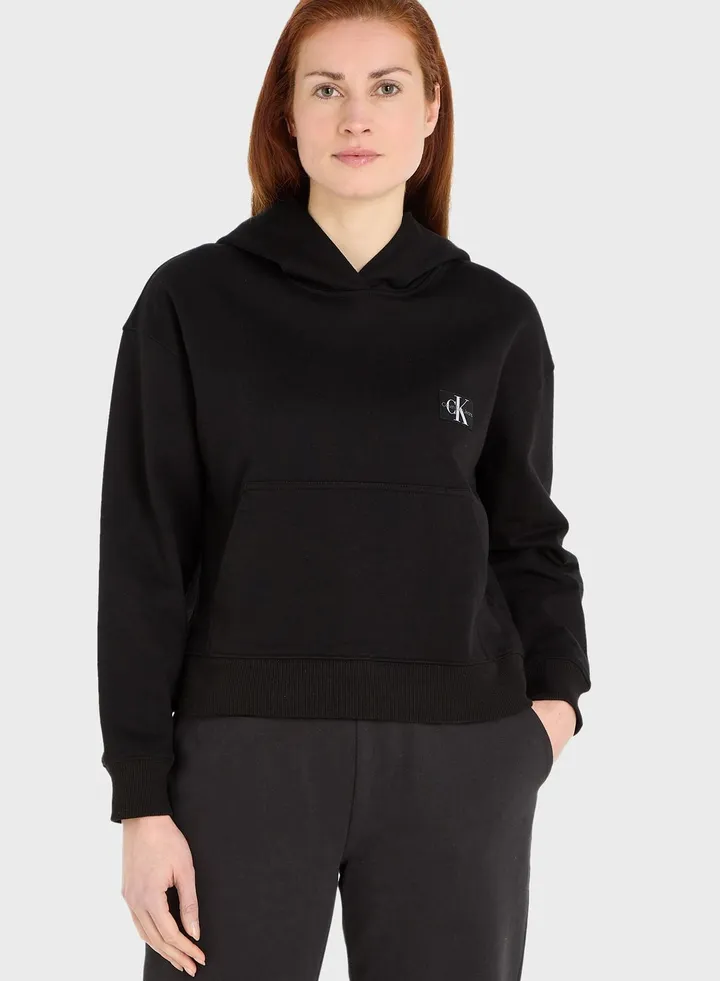 Logo Knitted Hoodie