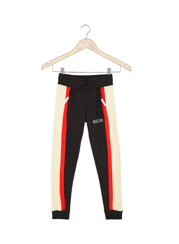 Kids Air Sweatpants Black/Red/Beige