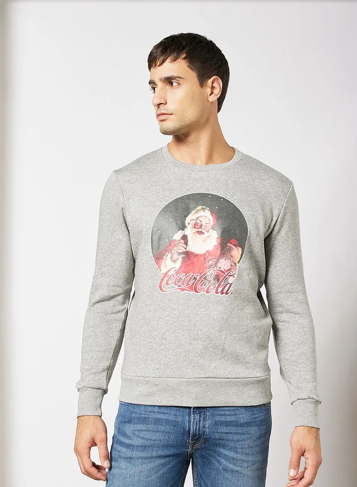 Coca-Cola Sweatshirt Grey