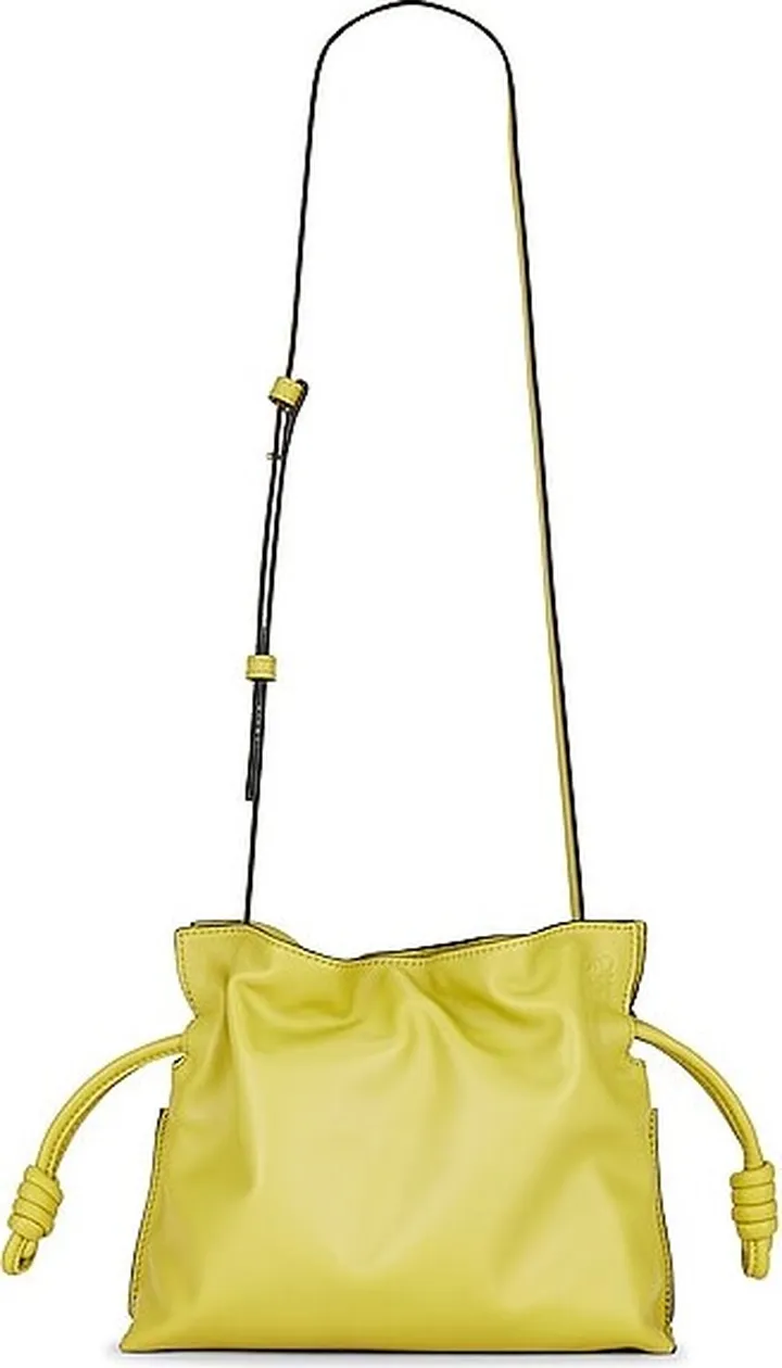 Loewe Flamenco Clutch Mini Bag in Lemon