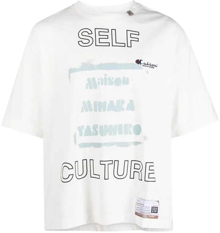 Self Culture graphic T-shirt