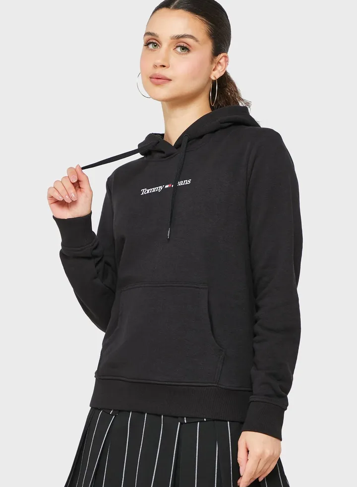 Logo Detail Hoodie