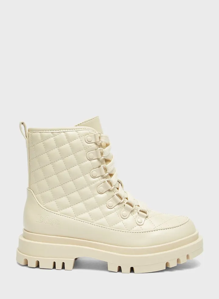 Kids Lace Up Boots