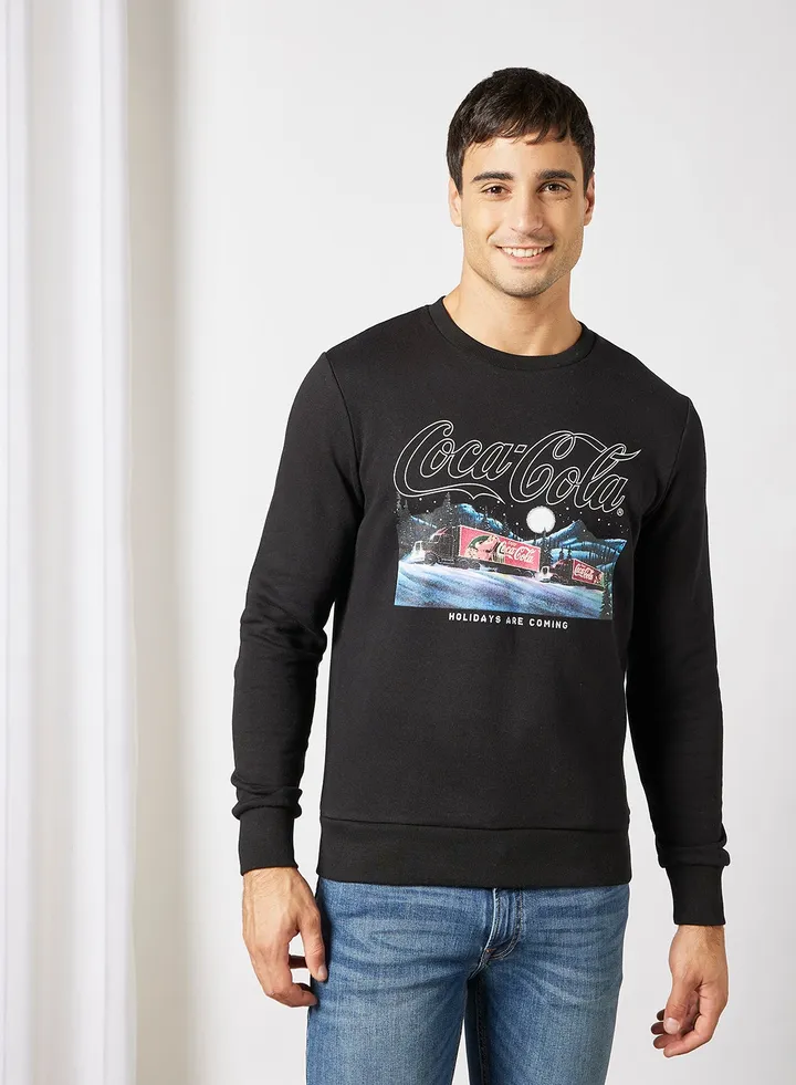 Coca-Cola Sweatshirt Black