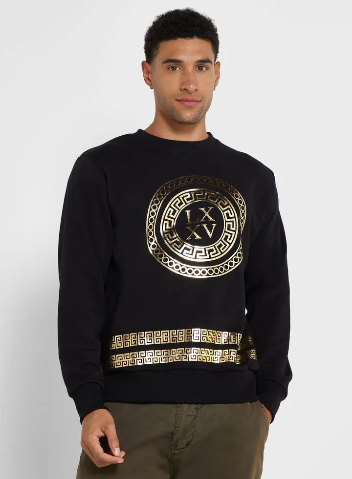 Gold Foil Sweatshirt
